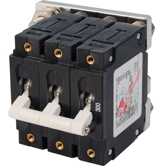 Blue Sea 7271 300A C-Series Triple Pole Toggle DC Circuit Breaker [7271]